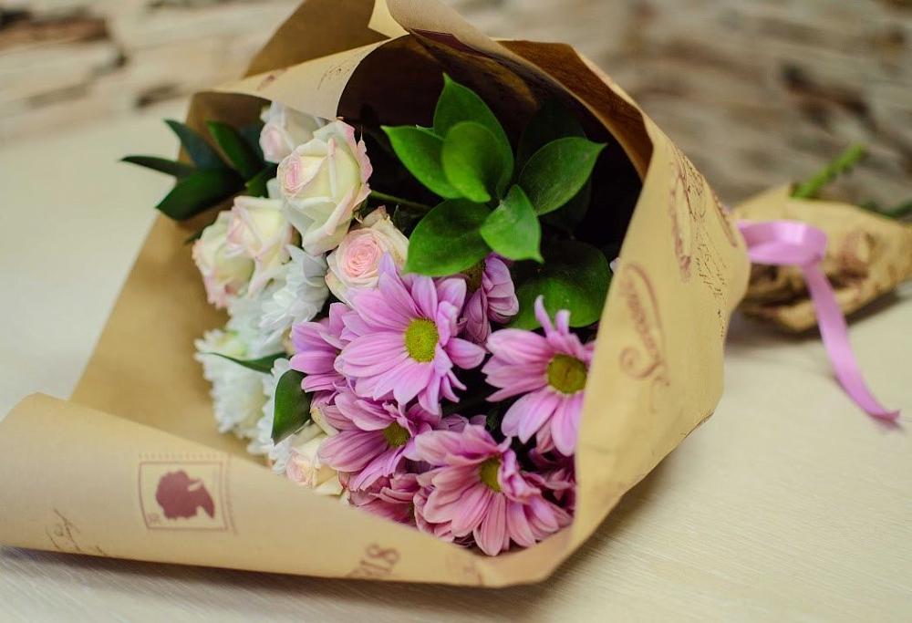 Букет цветов из: Розы и Хризантемы в Маджалисе