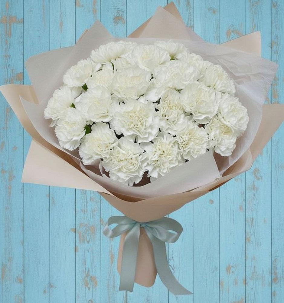 Букет цветов из: Гвоздики в Маджалисе