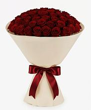 Букет 101 Бордовая роза Блэк Бакарра в Маджалисе