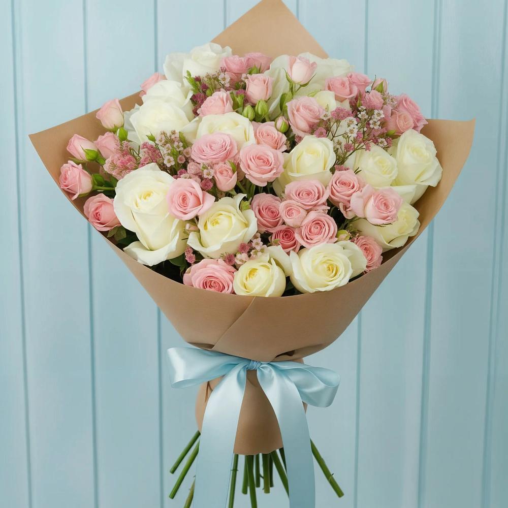 Букет цветов из: Розы в Маджалисе