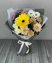 Букет цветов из:  Розы, Герберы и Хризантемы в Маджалисе