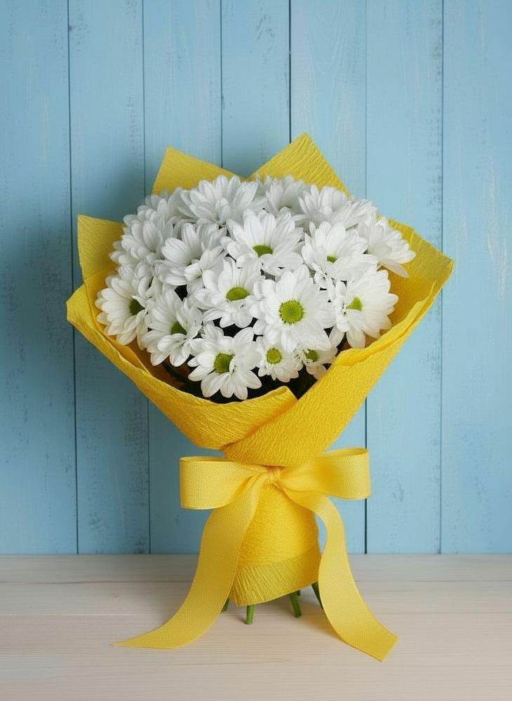 Букет цветов из: Хризантемы в Маджалисе