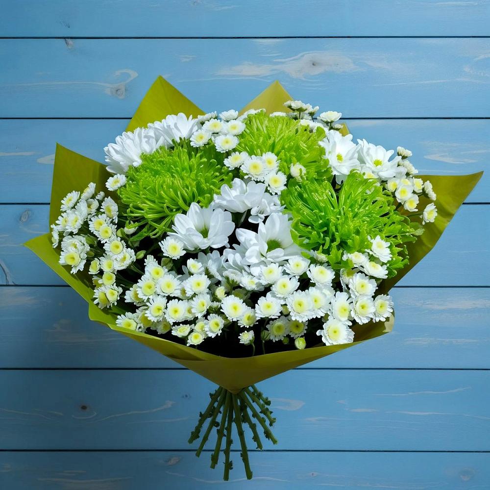 Букет цветов из: Хризантемы в Маджалисе