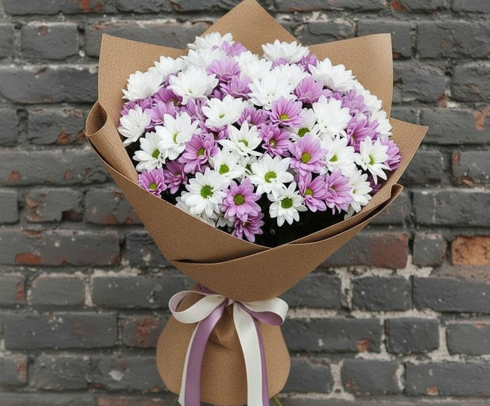 Букет цветов из: Хризантемы в Маджалисе