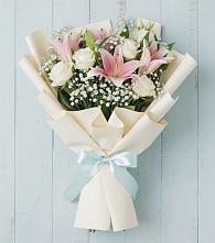 Букет цветов из:  Лилии в Маджалисе